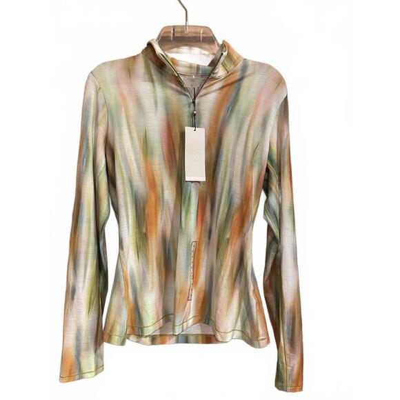 NWT Calia Golf Women's Long Sleeve Top - Vibrant Multicolor Design - UV - Picture 1 of 3